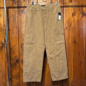 Original Use Brown Cargo Pants Relaxed Fit